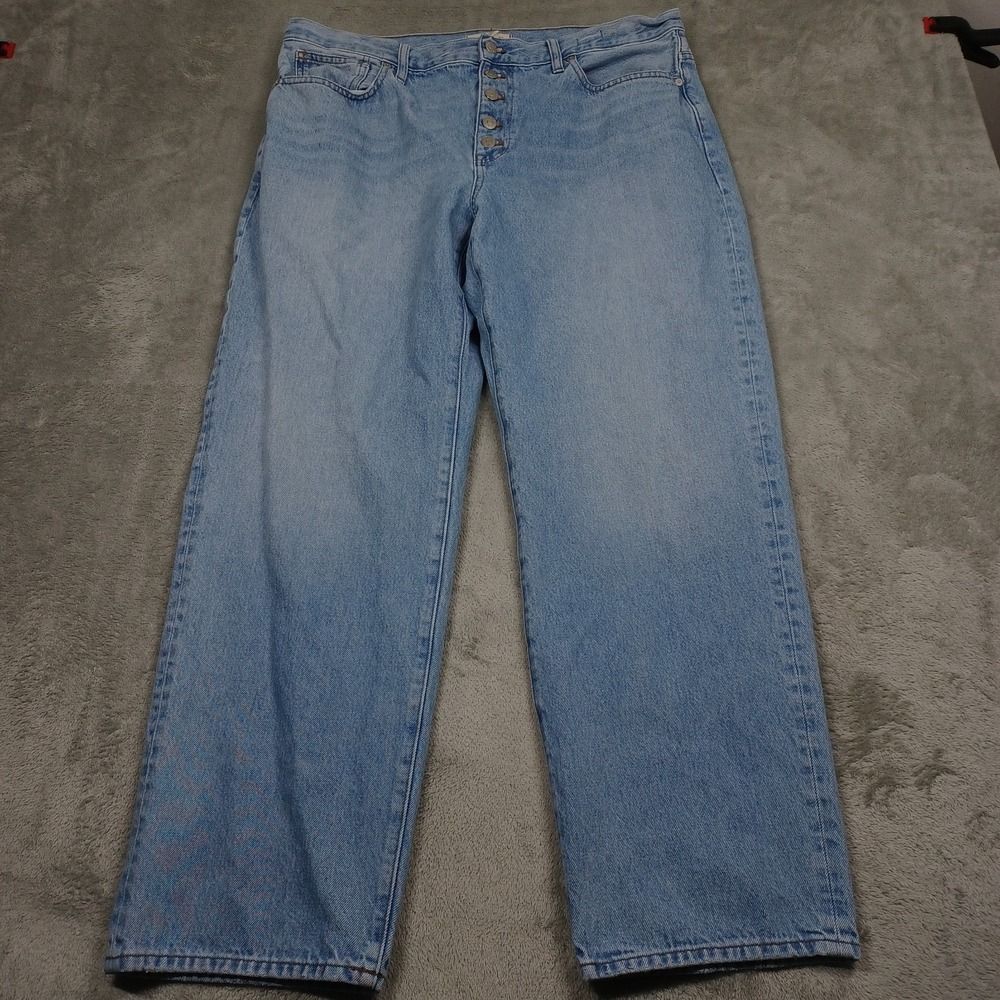 Madewell Light Blue Straight Leg Jeans